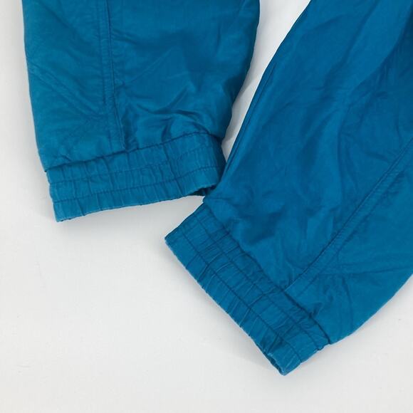 Lavon Womens Vintage Turquoise Silk Zip Up Snap Front Quilted Spring Jacket M - Picture 14 of 14